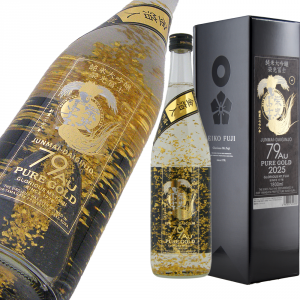 栄光冨士 純米大吟醸 79Au〜PURE GOLD〜 金箔入 【山形の地酒/日本酒